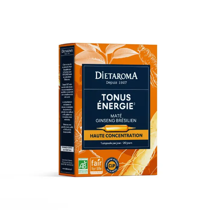 DIET C.I.P. VITALITÉ (maté, ginseng brésilien) 