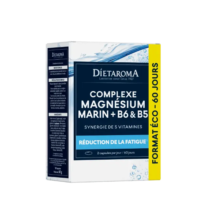 DIET COMPLEXE MAGNESIUM MARIN B5 & B6 FORMAT ECO 120 caps