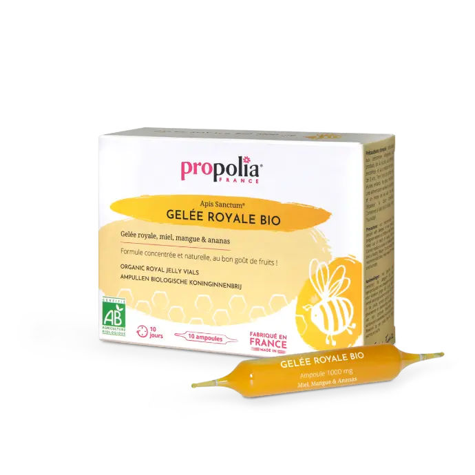 PROP GELÉE ROYALE Bio - Miel, Mangue & Ananas 