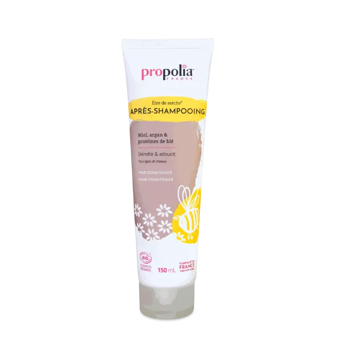 PROP APRES-SHAMPOING BIO Miel Argan Protéines de blé 