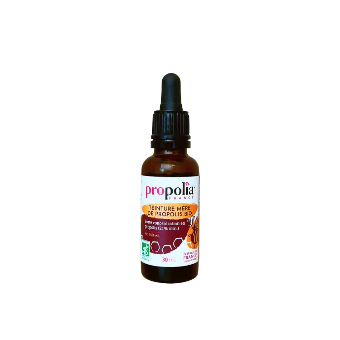 PROP MOEDERTINCTUUR BRUINE PROPOLIS - BIO - Sterke propolisconcentratie (21%)