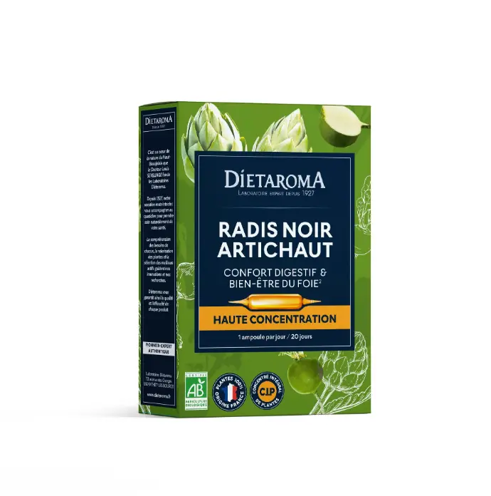 DIET C.I.P. RADIS NOIR-ARTICHAUT 