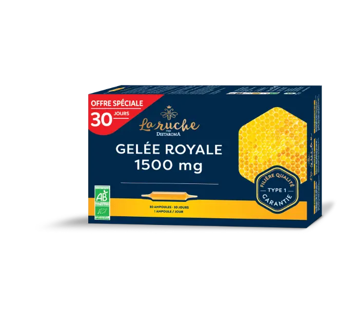 DIET GELEE ROYALE 1500mg PROMO 20+10 Ampoules 