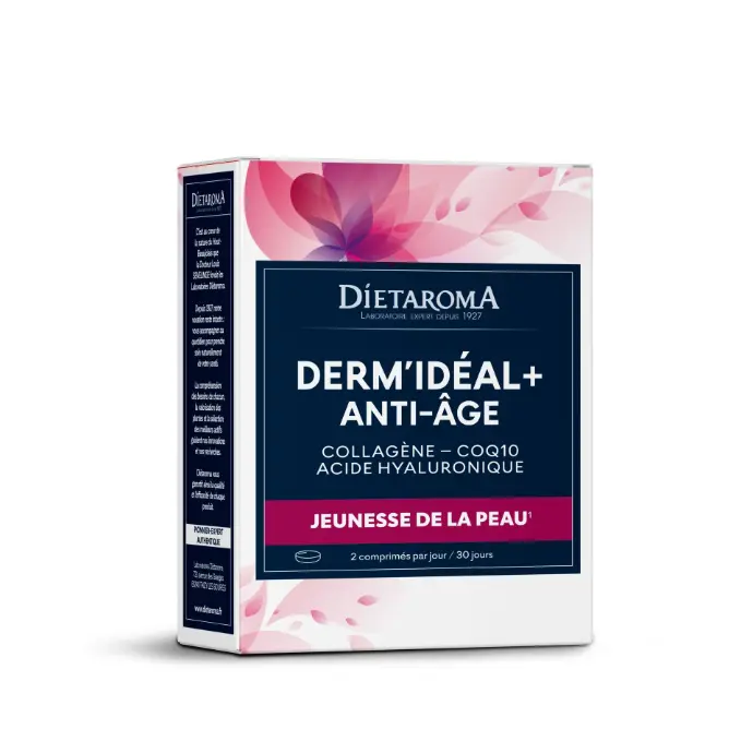 DIET DERMIDÉAL PLUS - Collagène + Co Q10 + Acide Hyaluronique 