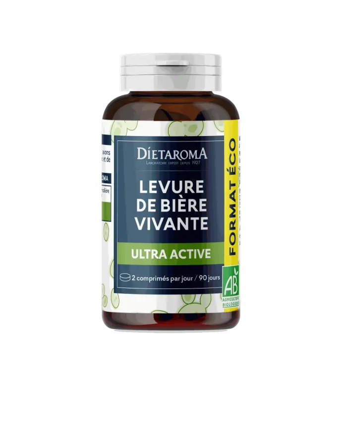 DIET LEVURE DE BIERE VIVANTE FORMAT ECO 180 compr.
