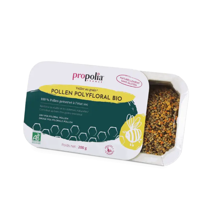 PROP POLLEN POLYFLORAL SEC BIO Origine Espagne 
