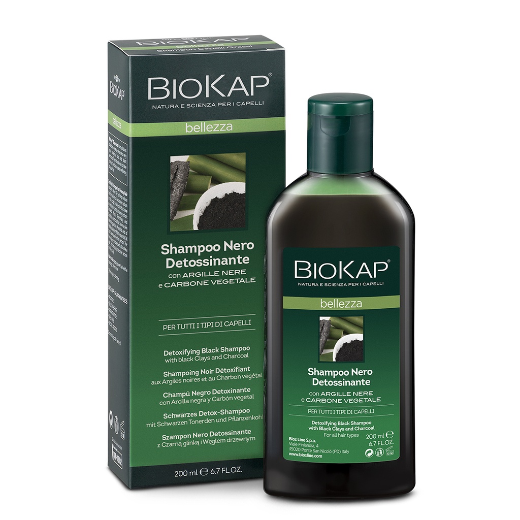 BIOKAP - Detox Shampoo Zwart