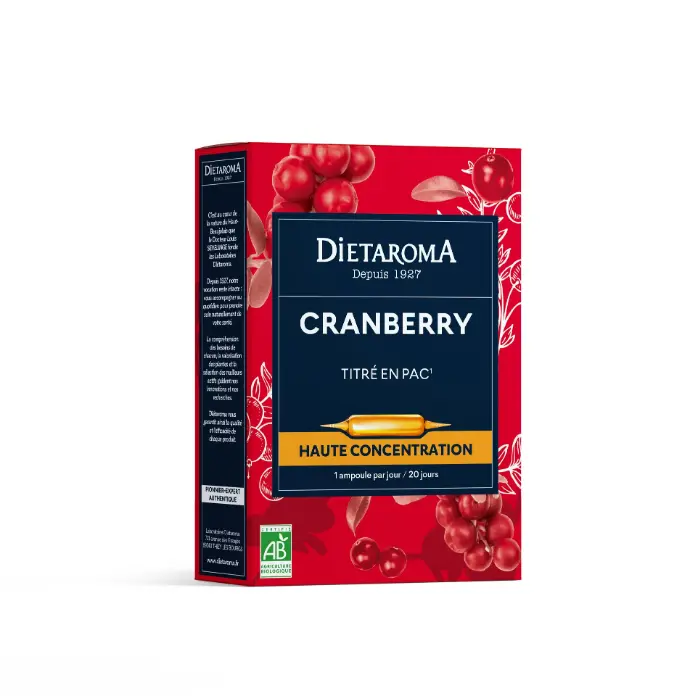 DIET C.I.P. CRANBERRY titré en PAC 