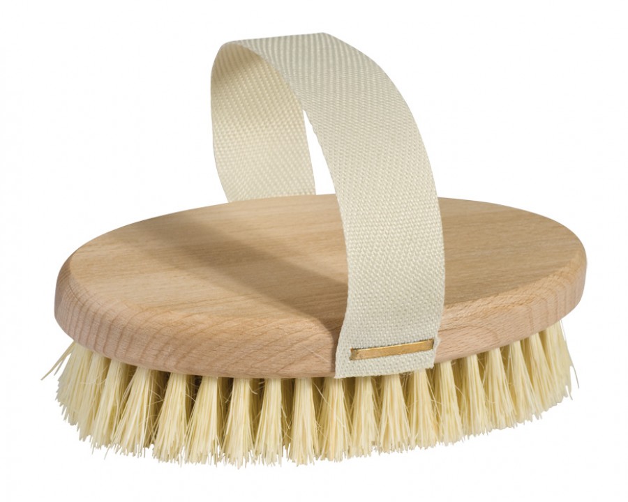 Brosse de massage SOBRE DURE Hêtre et Fibres VEGAN