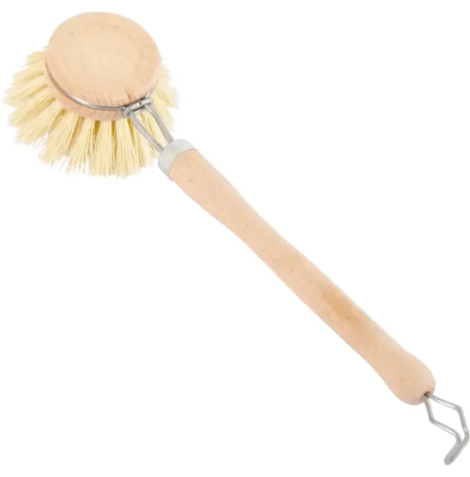 Brosse à vaisselle DURE hêtre, fibre, 4cm