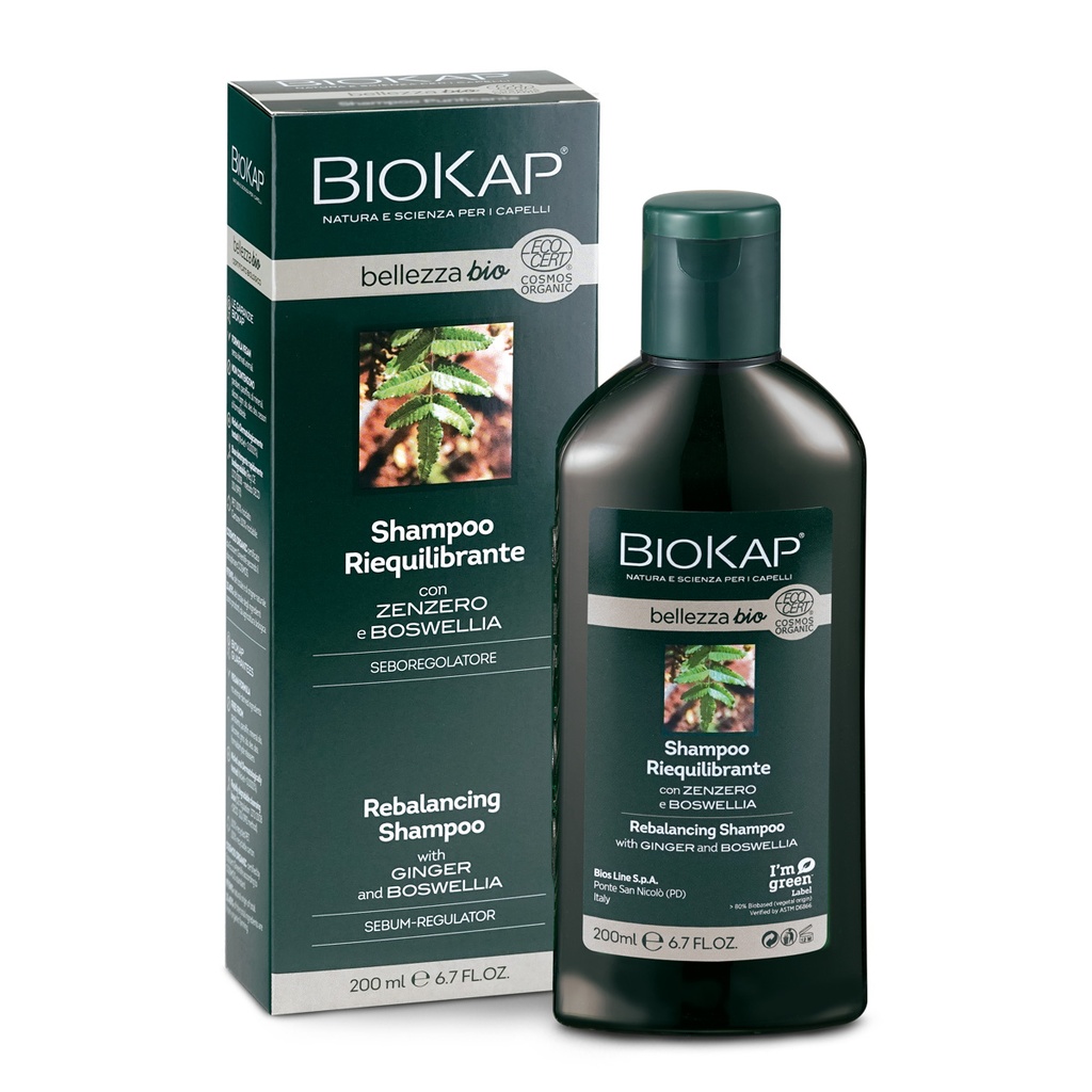 BIOKAP BIO Shampoing Rééquilibrant (Gras)