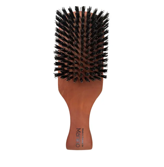 Schoenborstel groot – perenhout -165 x 48 mm