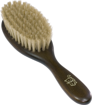 Brosse de Toilettage pour CHAT Hêtre vernis et soies claires
