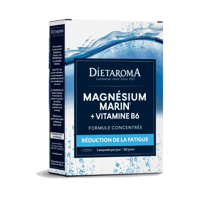 DIET MAGNÉSIUM MARIN + VIT B6 Ampoules 
