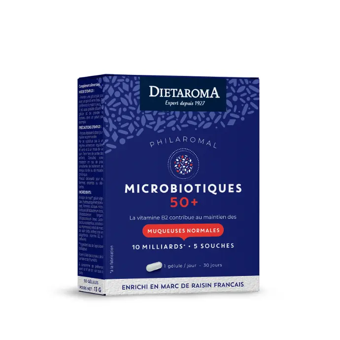 DIET FERMENTS LACTIQUES 50 ANS - Muqueuses Normales 