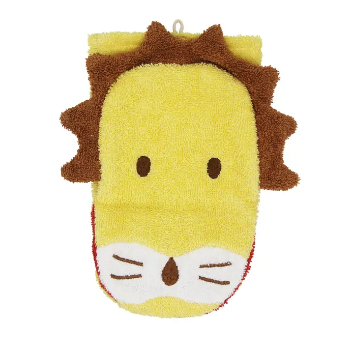 GANT DE TOILETTE POUR ENFANT LION - Louis