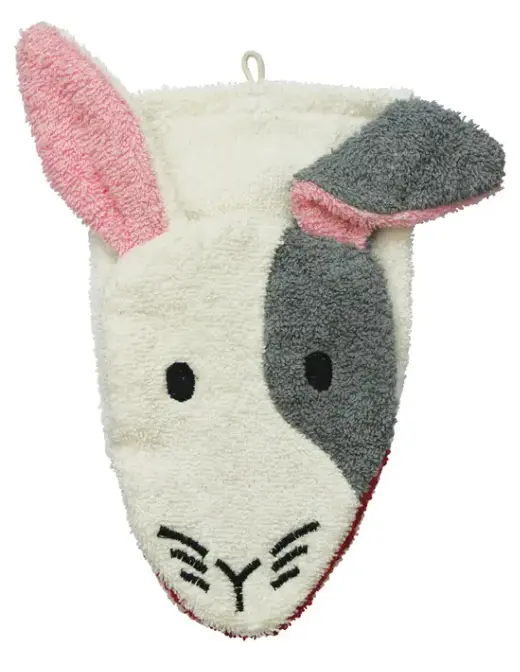 GANT DE TOILETTE POUR ENFANT LAPIN - Henry