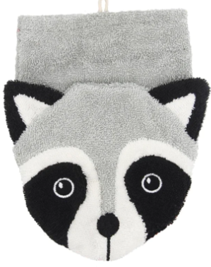 GANT DE TOILETTE POUR ENFANT RATON LAVEUR - Wanda