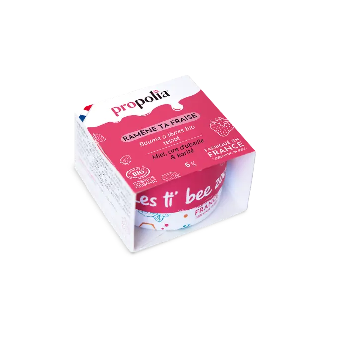 PROP BAUME A LEVRE Ti' Bee Zou Fraise Teinté