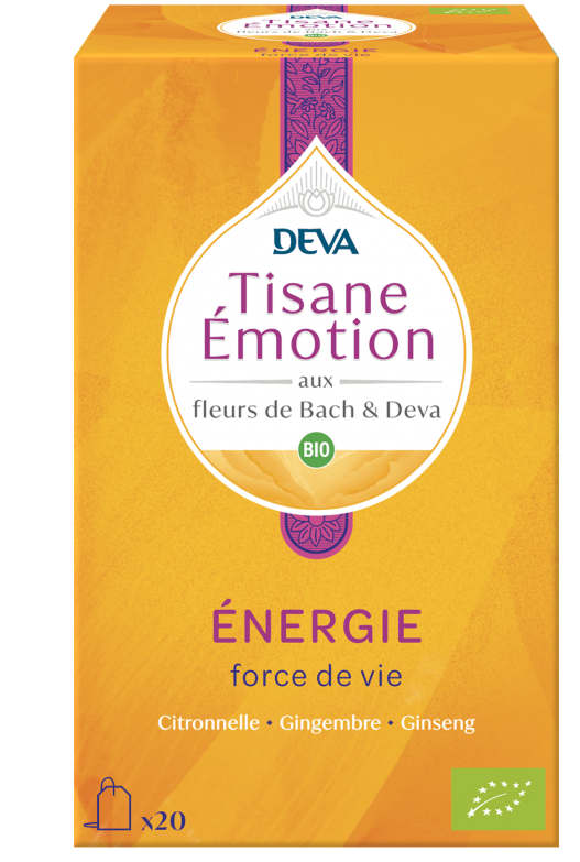 DEVA TISANE ÉMOTION BIO ÉNERGIE