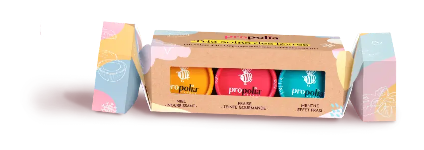 PROP CRACKER TRIO Baumes à Lèvres Ti' Bee Zou