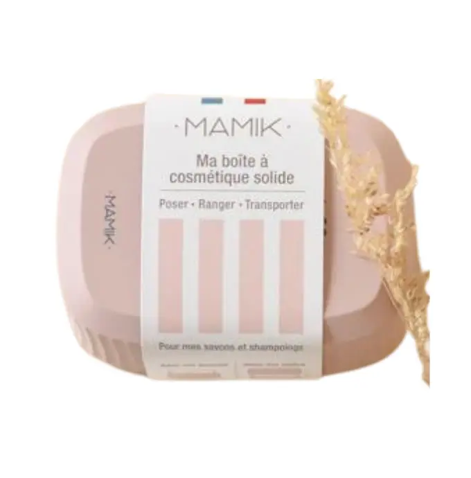 BOITE A SAVON Minimaliste Rose  