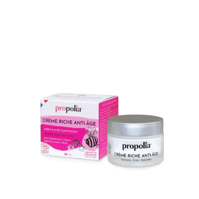 PROP CREME RICHE ANTI-ÂGE Pollen & Acide hyaluronique 