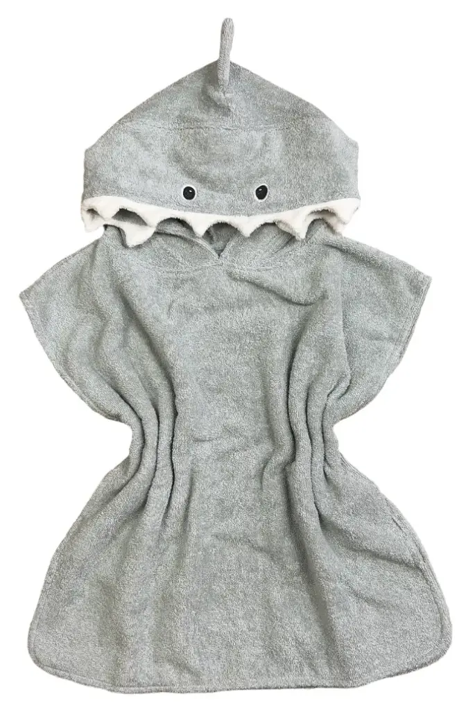 CAPE DE BAIN ENFANT REQUIN 2-6 ans