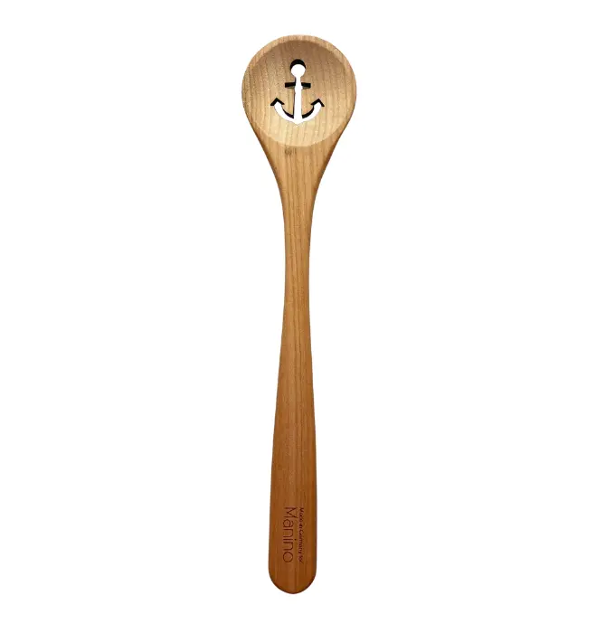 CUILLER Ronde 30cm avec Ancre Cerisier