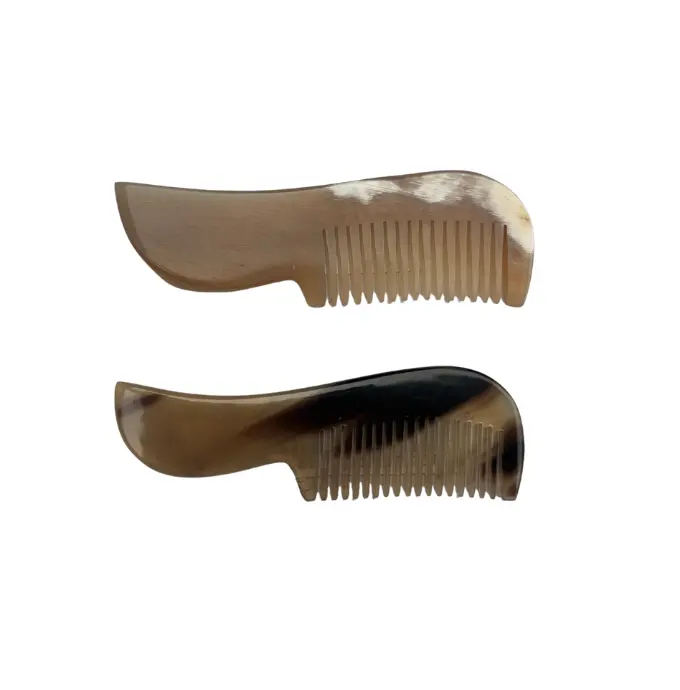 PEIGNE MINI à manche 8cm en CORNE