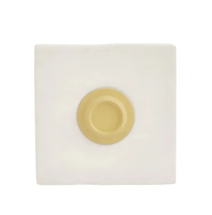 SOAPI Porte-savon adhésif aimanté Jaune