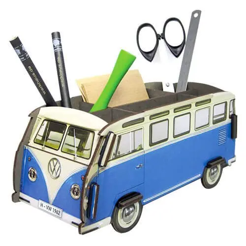 WERK Boîte à crayons  VW VAN Bleu