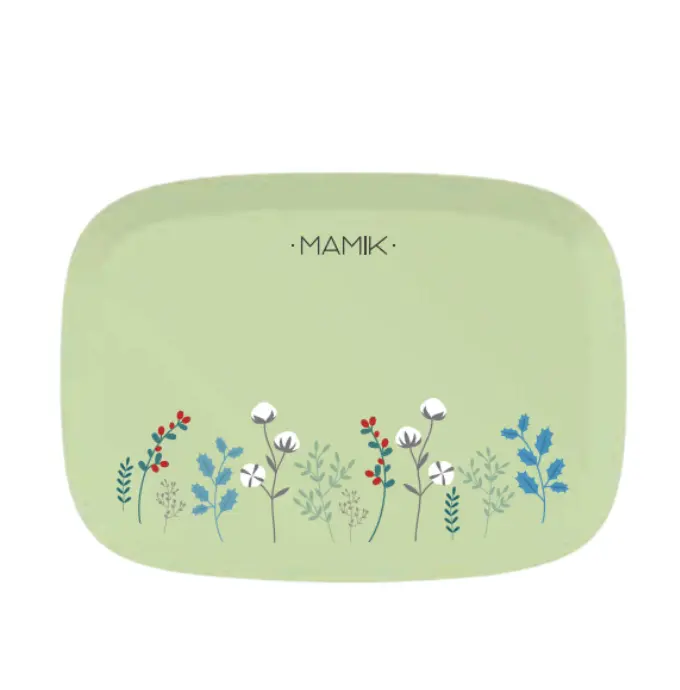 BOITE A SAVON Fleurs d'hiver - Verte
