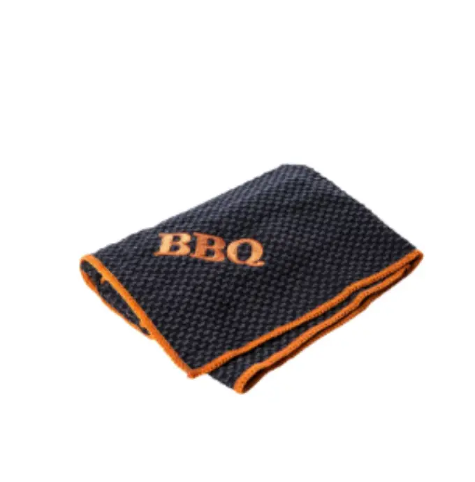 POETSDOEK Microvezel  BARBECUE met musketon 