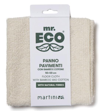 Mr ECO SERPILLERE avec Fibres de Bambou et Coton
