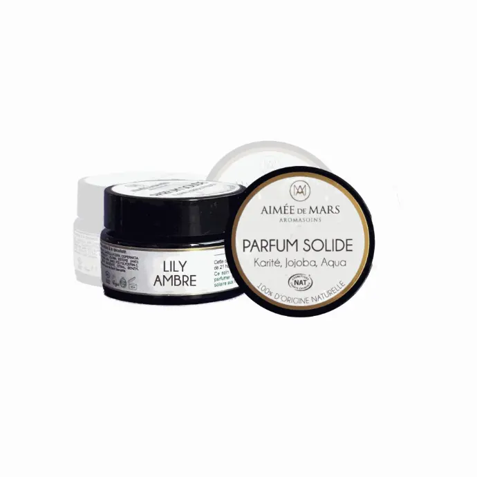 AIMEE - LILY AMBRE - Parfum solide 15g
