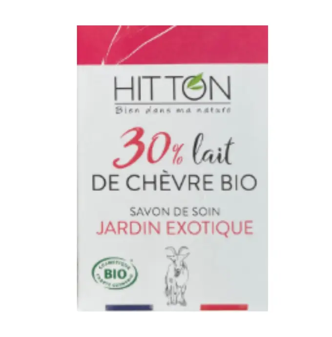 SAVON 30% Lait de chèvre JARDIN EXOTIQUE