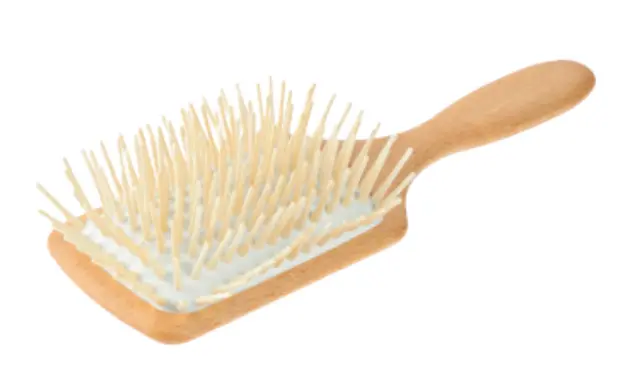 Brosse Cheveux Hêtre PADDLE à LONGS picots pour cheveux longs