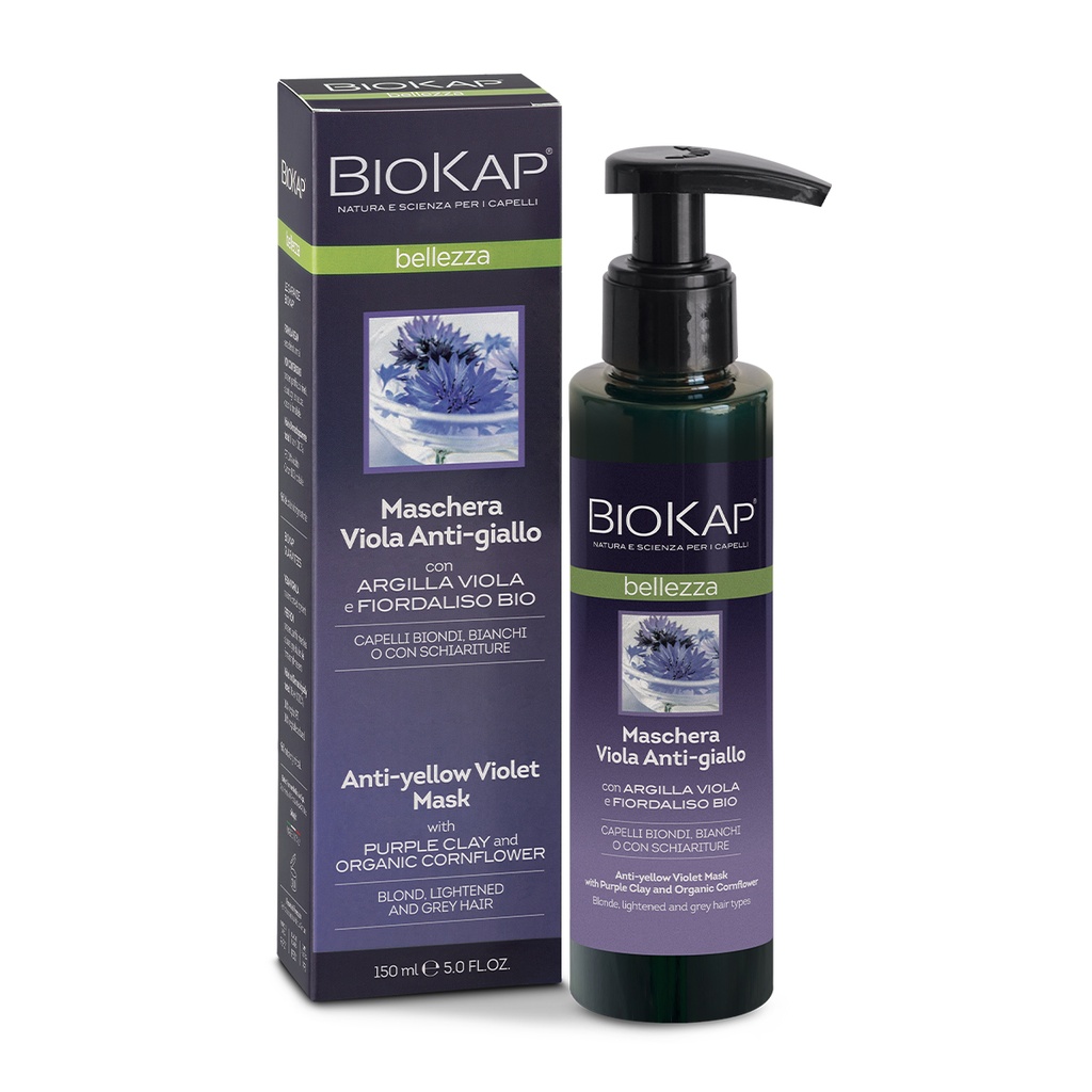 BIOKAP Masque Violet Anti-Jaunissement NEW 150 ml