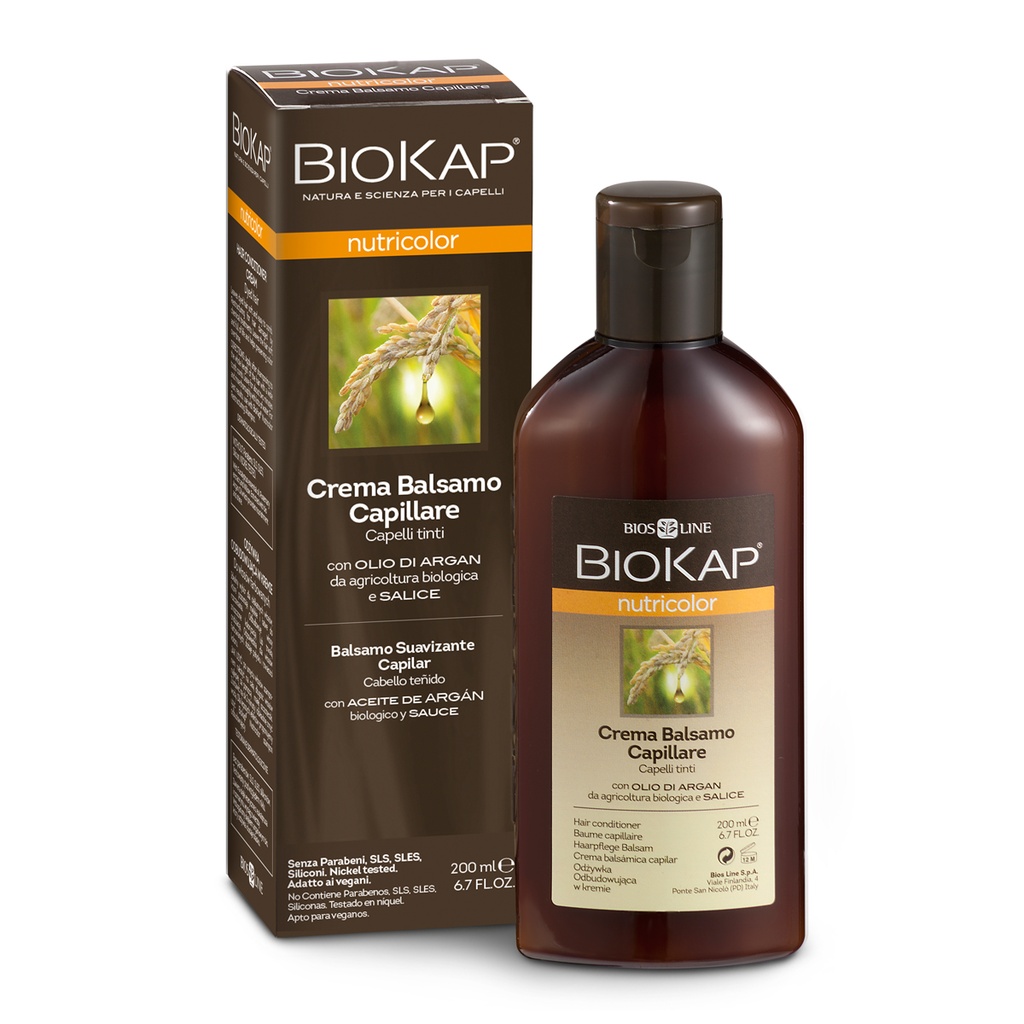 BIOKAP NUTRICOLOR Baume Capillaire Cheveux teints 