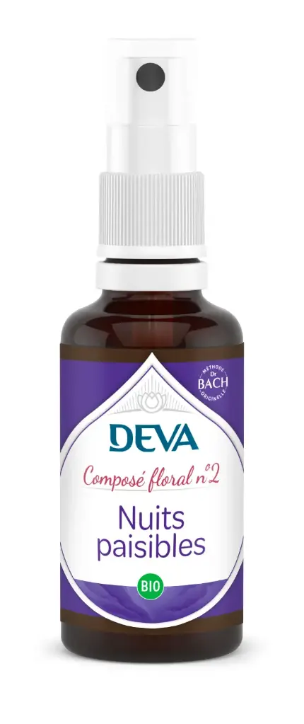 DEVA 02 NUITS PAISIBLES BIO 30ml SPRAY