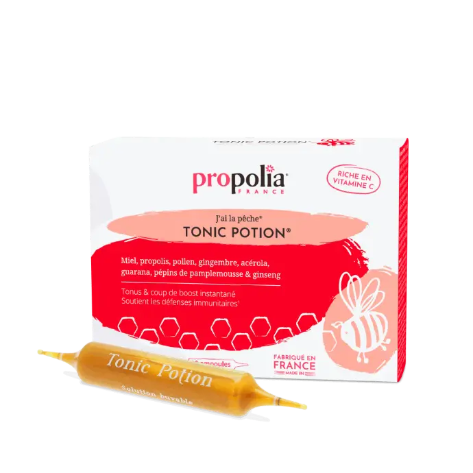 TONIC'POTION - honing, propolis, gember, acerola, pollen