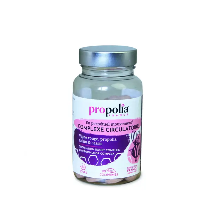 PROP COMPLEXE CIRCULATOIRE Propolis Vigne rouge Marc de Raisin & Cassis