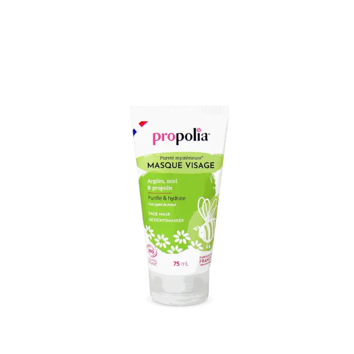 PROP MASQUE VISAGE Argiles Miel & Propolis 