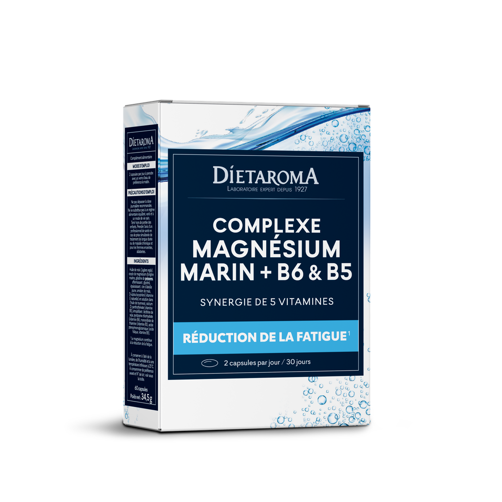 DIET COMPLEXE MAGNESIUM MARIN + B6 & B5 60 caps
