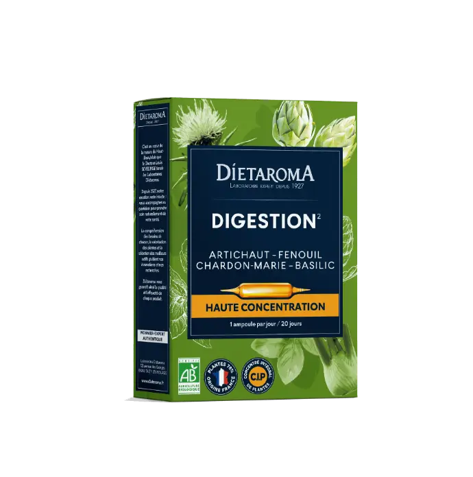 DIET C.I.P. DIGESTION (artichaut, fenouil, basilic, chardon marie) 