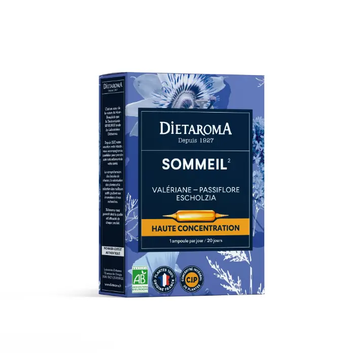 DIET C.I.P. SOMMEIL (valériane, passiflore, escholtzia) 