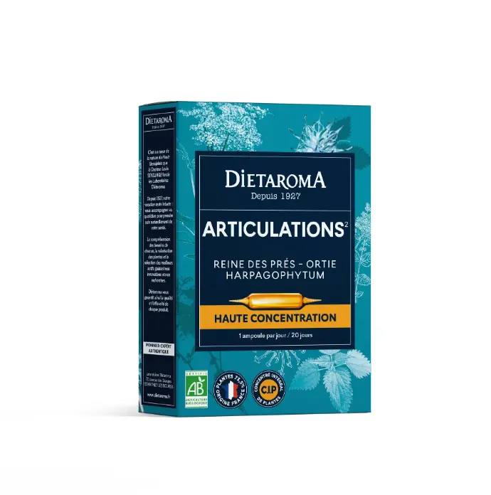 DIET C.I.P. ARTICULATIONS (reine des prés, ortie, harpagophytum) 
