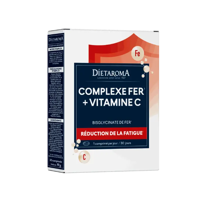 DIET COMPLEXE FER + VITAMINE C 
