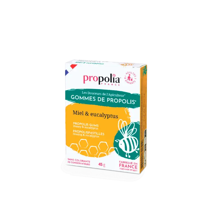 PROP GOMMES PROPOLIS Miel & Eucalyptus 